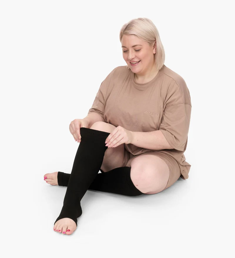 Chaussettes de compression sans bout