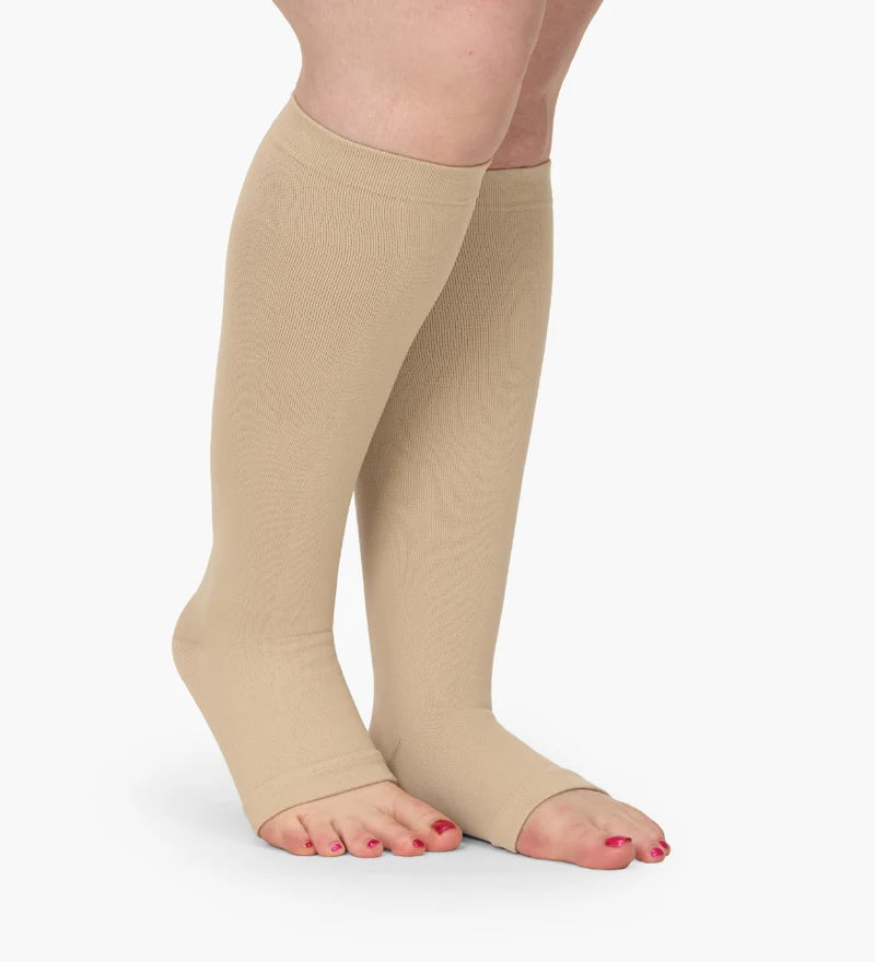 Chaussettes de compression sans bout
