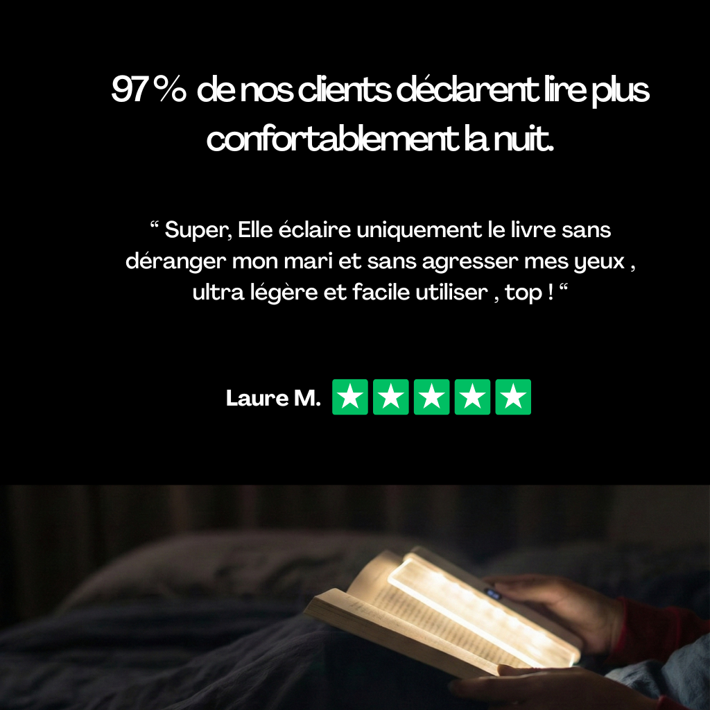 Lampe de lecture LED intelligente